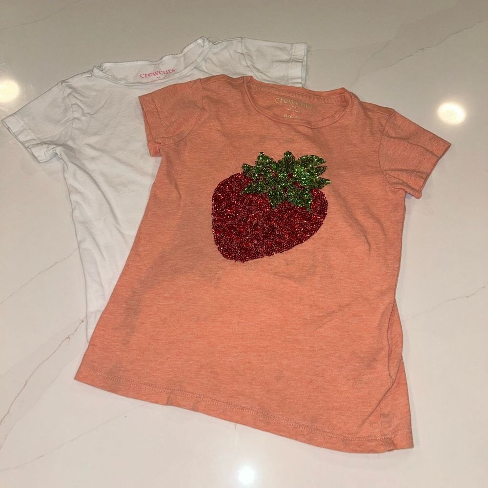 Set of 2 Crewcuts tees - size 4-5